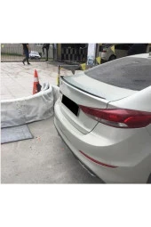 OTO H.İ.T.  Hyundai Elantra 2015-2018 Uyumlu  Bagaj Üstü Spoiler Piano Black thumbnail 1