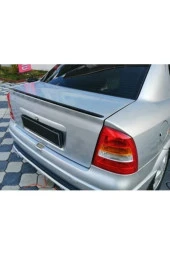 OTO H.İ.T.  Opel Astra G Uyumlu Bagaj Üstü Spoiler Piano Black thumbnail 1