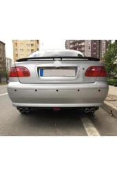 OTO H.İ.T.  FİAT ALBEA UYUMLU BODY KİT DİFÜZÖR 4 ÇIKIŞ SİYAH YUVARLAK thumbnail 1