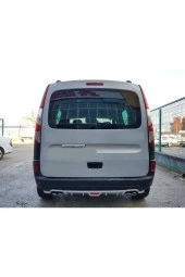 OTO H.İ.T.  RENAULT KANGO 12 ÜZERİ UYUMLU BODY KİT DİFÜZÖR 4 ÇIKIŞ YUVARLAK GRİ MODEL 1 - 1