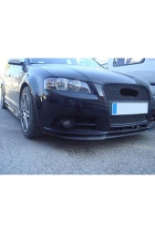 OTO H.İ.T.  AUDİ A3 03-09 UYUMLU ÖN TAMPON EKİ CUPRA LİP MAT SİYAH BODY KİT thumbnail 1