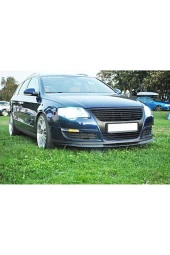 OTO H.İ.T.  VOLKSWAGEN PASSAT B6 UYUMLU ÖN TAMPON EKİ CUPRA LİP MAT SİYAH BODY KİT thumbnail 1