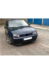 OTO H.İ.T.  VOLKSWAGEN GOLF 4 UYUMLU ÖN TAMPON EKİ CUPRA LİP MAT SİYAH BODY KİT thumbnail 1