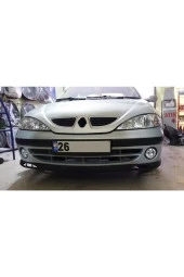 OTO H.İ.T.  Renault Megane 1 Uyumlu Laguna Lip Ön Tampon Eki 2 Parça 1.sınıf Kaliteli thumbnail 1
