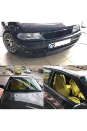 OTO H.İ.T.  Opel Astra Uyumlu F Kasa Uyumlu Astra Lip 2 Parça Ön Tampon Eki - 1