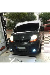 OTO H.İ.T.  Renault Trafic Uyumlu Laguna Lip 2 Parça Ön Tampon Eki 1. Sınıf Kaliteli Uyumlu thumbnail 1