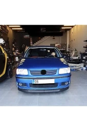 OTO H.İ.T.  Volkswagne Polo 1995-2002 Uyumlu Astra H Lip 2 Parça Ön Tampon Eki 1. Sınıf Kaliteli thumbnail 1
