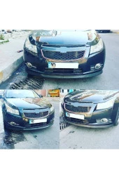 OTO H.İ.T.  Chevrolet Cruze Uyumlu Astra H Lip 2 Parça Ön Tampon Eki 1. Sınıf Kaliteli thumbnail 1