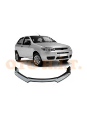 OTO H.İ.T.  Fiat Palio Uyumlu Esnek Ayarlanabilir 3 Parça Kanatlı Piano Black Ön Lip thumbnail 1