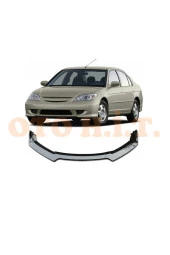 OTO H.İ.T.  Honda Vtec 2 Uyumlu Esnek Ayarlanabilir 3 Parça Kanatlı Piano Black Ön Lip thumbnail 1