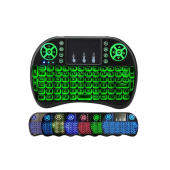 QASUL Uzaktan Kumanta Tv Plus Kablosuz Mini Klavye Android Tv Pc Laptop Için Akıllı Klavye Mouse Cihazı - 1