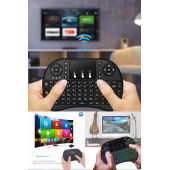 QASUL Uzaktan Kumanta Tv Plus Kablosuz Mini Klavye Android Tv Pc Laptop Için Akıllı Klavye Mouse Cihazı - 3