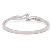 Çelik Kelepçe Bileklik Zirkon Taşlı Model BLZ-286 thumbnail 2