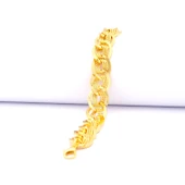 Samanyolu Bileklik 22 Ayar Altın Kaplama Lazerli BLK-997 thumbnail 1