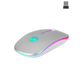 Everest Smw-710 Usb 2.4ghz Gümüş Ledli 800/1200/1600dpi Şarjlı Kablosuz Mouse - 2