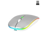 Everest Smw-710 Usb 2.4ghz Gümüş Ledli 800/1200/1600dpi Şarjlı Kablosuz Mouse - 4