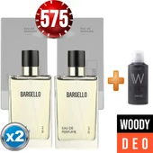 575x2 2 Adet Woody 50 ml Edp + Woody Erkek Deodorant 150 ml - 1
