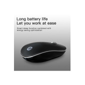 Hp S1500bk Kablosuz Sessiz Mouse 2.4Ghz 1600Dpi Siyah - 3