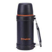 KINGCAMP 750 ML VACUUM SIYAH TERMOS - 1