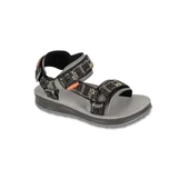 LIZARD SH JUNIOR SPONGE GRI COCUK SANDALET - 1