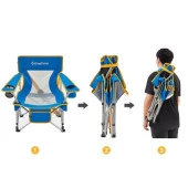 KingCamp LARCH BEECH SANDALYE (MAVI) - 9