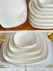 Yemek Takımı 24 Parça 6 Kişilik Ellie Gold - 2