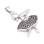 FerizZ 316L Çelik Balerin Kolye Ucu TGR-503 thumbnail 3