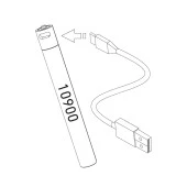 10900 Li-ion Şarj Edilebilir Pil 600 mAh - 2