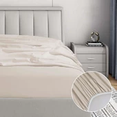 Soley | Jersey | %100 Pamuk Çift Kişilik 200 x 200 Lastikli Çarşaf - 9