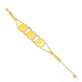 İmitasyon Çeyrekli Bileklik 3 Çeyrekli Zirkon Taşlı BLK-154 thumbnail 2