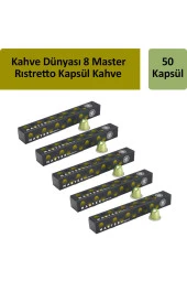 Kahve Dünyası 8 Master Rıstretto Kapsül Kahve x 5 Adet thumbnail 1