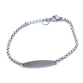 316L Çelik İsim Yazılabilen Zincir Bileklik BLK-992 thumbnail 2