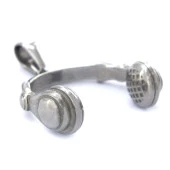 FerizZ 316L Çelik Kulaklık Şeklinde Kolye Ucu TGR-567 thumbnail 4