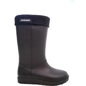 SOLMAZ GZR623 SİYAH RENK BAYAN YAĞMUR ÇİZMESİ thumbnail 3