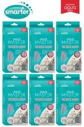 SMARTER AQUA MASTER 6 YEDEK MOP TEMİZ & KİRLİ SUYU AYIRMA ÖZELLİĞİ OTOMATİK TEMİZLİK SETİ MOP PASPAS - 1