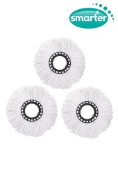 SMARTER 3 ADET OTO TEMİZLİK SETLERİNE UYUMLU MOP PASPAS - 1