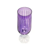 Leonarte Casa Menşeli Bohemia Sarpy 180ml Kristal Mor Renkli Kadeh 1 Adet  - 4