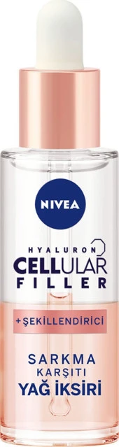 Nivea Hyaluron Cellular Filler Şekillendirici  Sarkma Karşıtı Yağ İksiri - 3