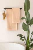 Etnik Desen 2'li Banyo Havlu Seti I Hamam Takımı I Çeyizlik Set I 50x85cm + 70x140cm - 5