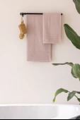 Etnik Desen 2'li Banyo Havlu Seti I Hamam Takımı I Çeyizlik Set I 50x85cm + 70x140cm - 3