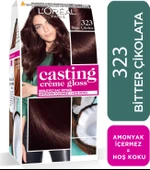 L'Oréal Paris Casting Crème Gloss Saç Boyası 323 Bitter Çikolata - 1