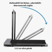 kochler Bluetoothlu Koşu Bandı - Katlanabilir ve Müzik Çalar Yürüyüş Bandı - 6