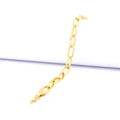 Altın Kaplama Zincir - Hallow Bileklik BLK-985 thumbnail 1