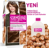 L'Oréal Paris Casting Crème Gloss Saç Boyası - 603 Altın Karamel thumbnail 2