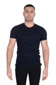Erkek Sıfır Yaka Floş T-SHIRT - 3