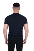 Erkek Sıfır Yaka Floş T-SHIRT - 8
