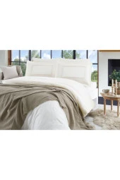 Özdilek Çift Kişilik Gelin Seti Pilkeli Native Bej - 1