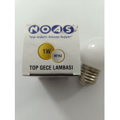 NOAS GECE LAMBASI BEYAZ - 1