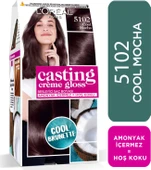 Loreal Paris Casting Creme Gloss Saç Boyası 5102 Cool Mocha - 1