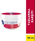 NIVEA Yaşlanma Karşıtı Yüz Kremi (100 ml), 24 Saat Nemlendirici Yüz Kremi - 1